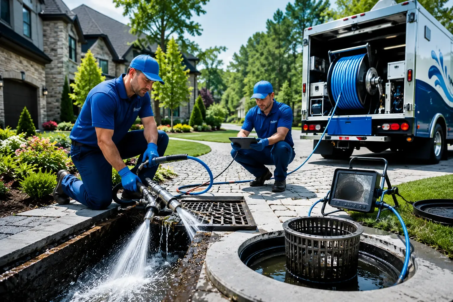 Local outdoor drain cleaning professionals in Gotham, WI