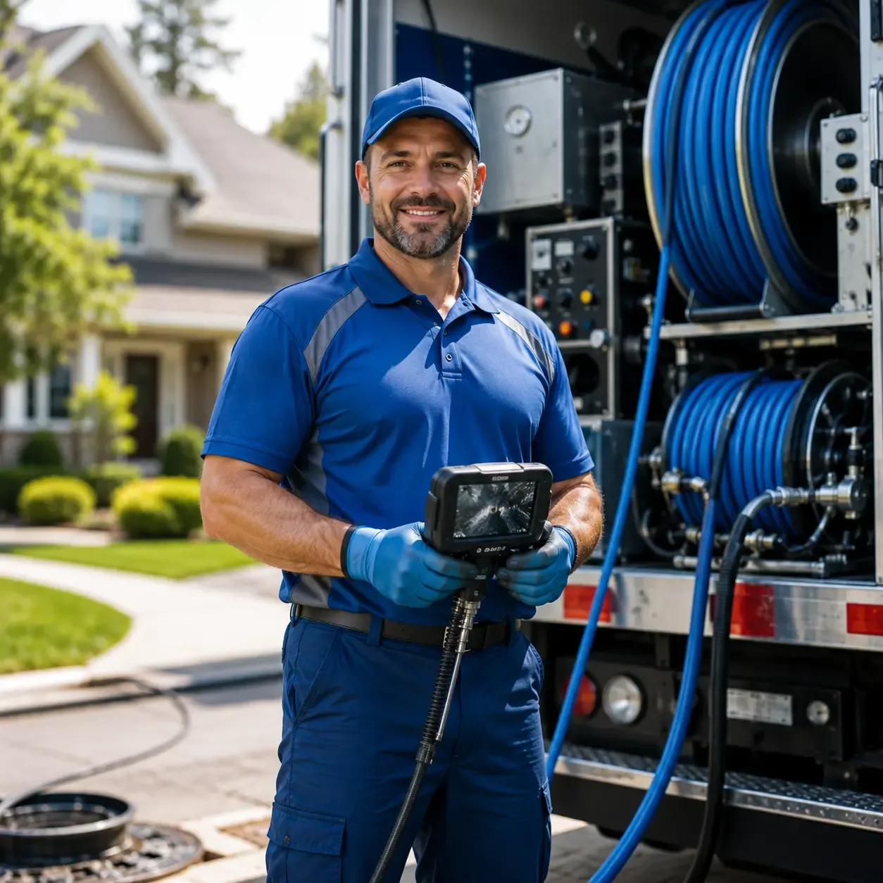 Local outdoor drain cleaning specialists in Gotham, WI